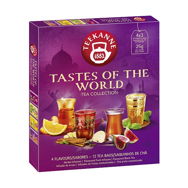 Kit de Chas Tastes of the World Teekanne 25g