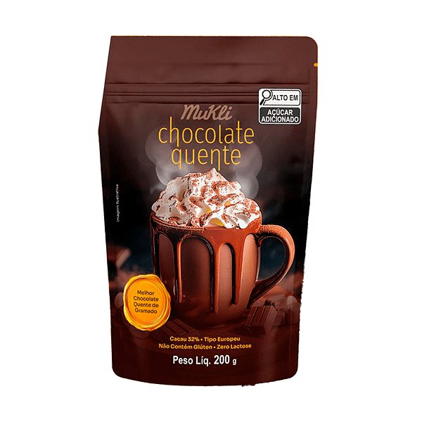 Sache de Chocolate Quente Mukli 200g
