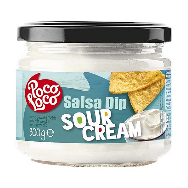 Salsa Dip Sour Cream Poco Loco 300g