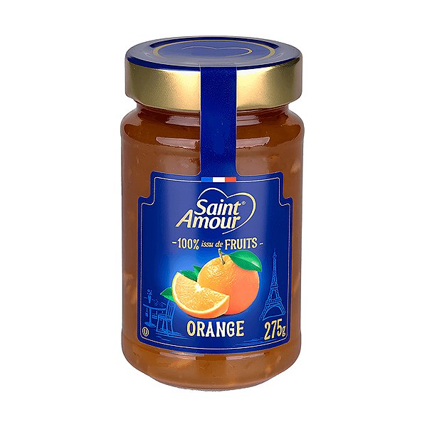 Geleia de Laranja 100% Fruta Saint Amour 275g