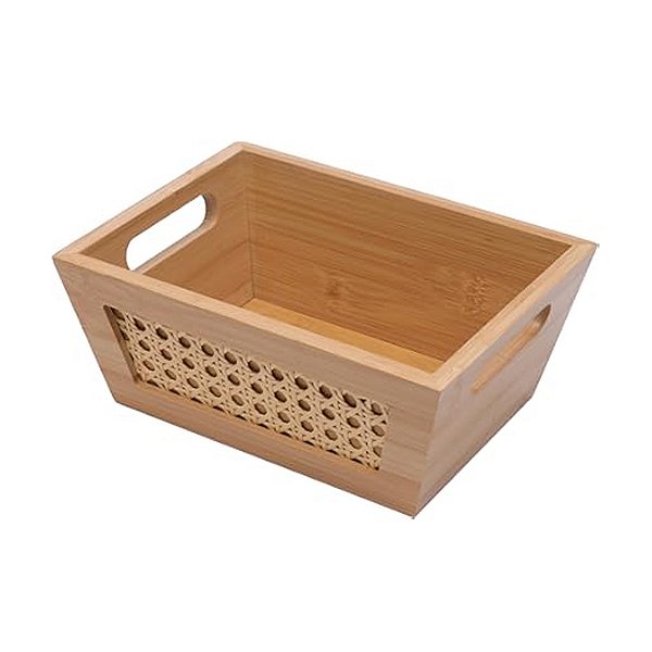 Cesta de Bambu Palinha Mimo Style