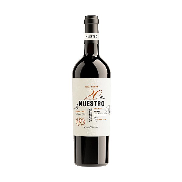 Vinho Tinto Seco Nuestro 20 meses Ribera del Duero 750ml