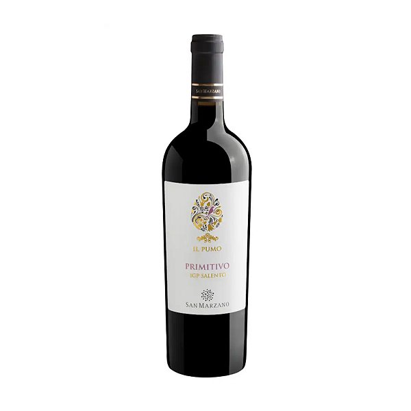 Vinho Tinto Meio Seco San Marzano Il Pumo Primitivo Salento IGP 750ml