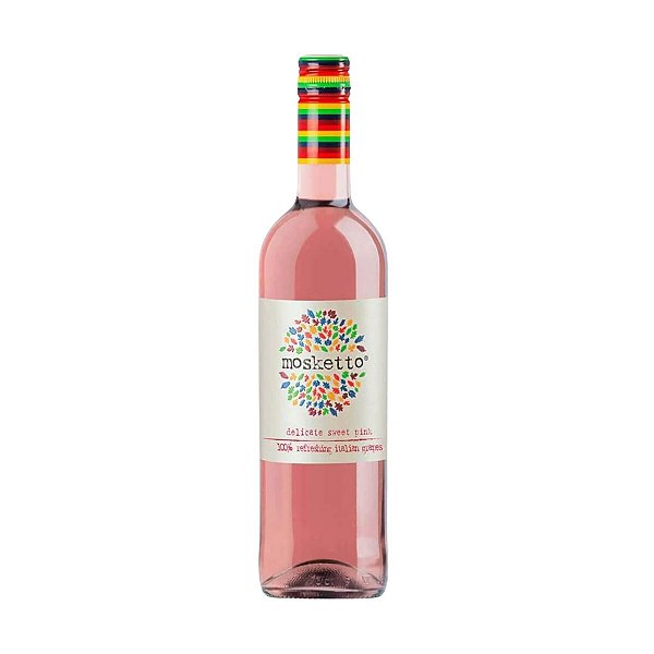 Vinho Frisante Rose Doce Mosketto 750ml