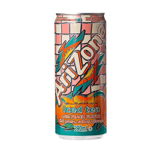 Chá Preto Sabor Pessego Arizona 290ml