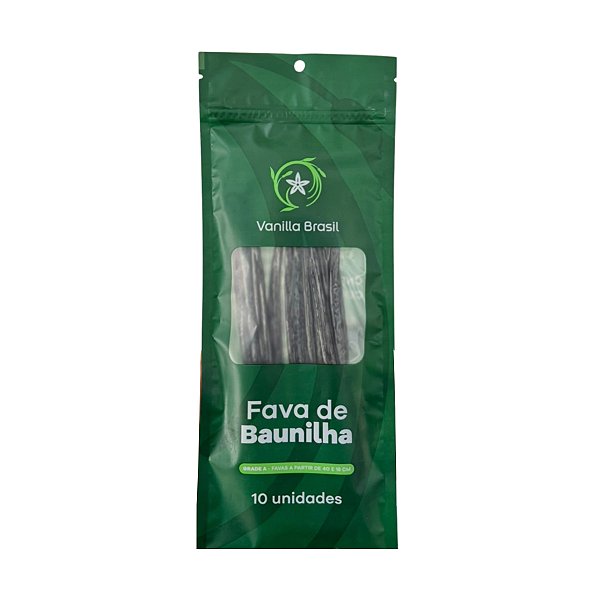 Fava de Baunilha 10 un Vanilla Brasil