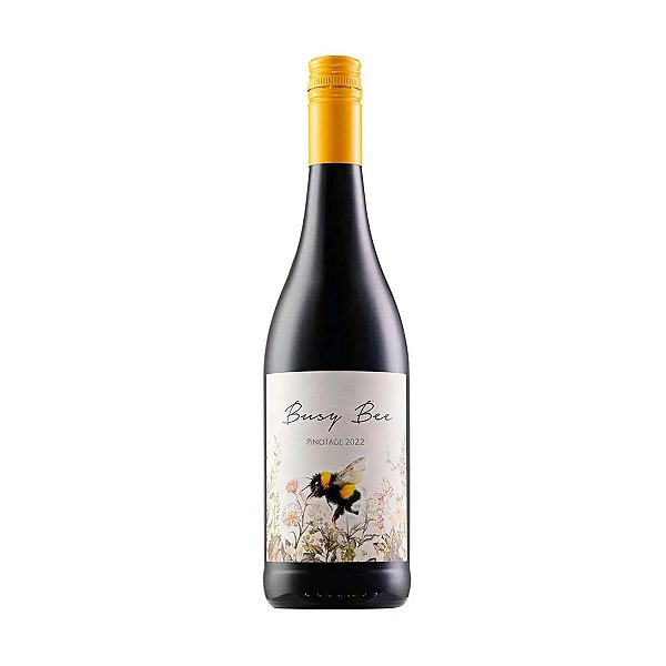 Vinho Tinto Meio Seco Busy Bee Pinotage 750ml