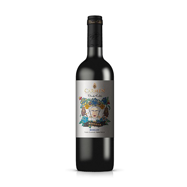 Vinho Tinto Meio Seco Carmen Frida Kahlo Merlot 750ml
