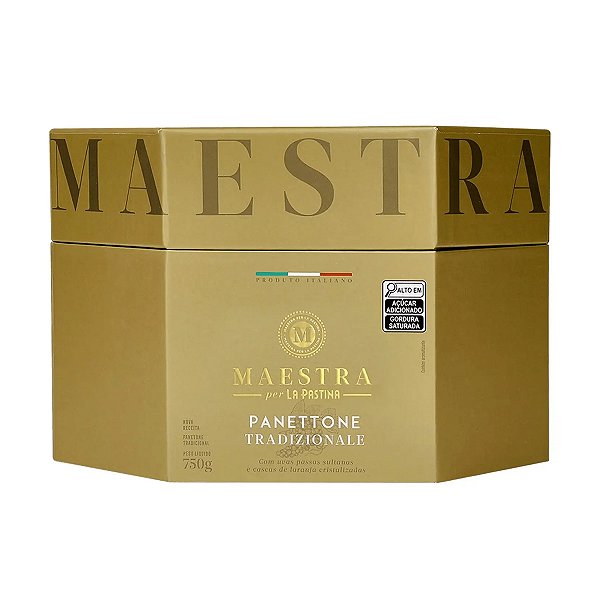 Panettone Italiano La Pastina Tradicional 750g
