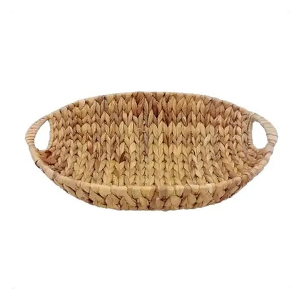 Cesta Oval Seagrass Natural G 41x30x10cm