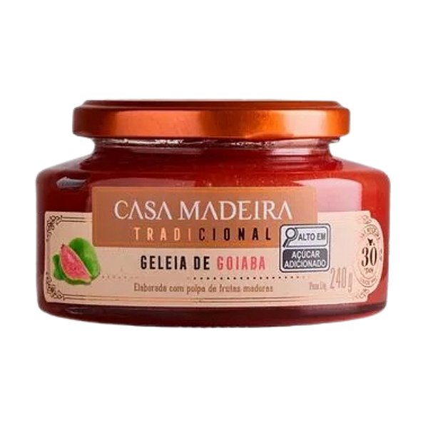 Geleia de Goiaba Casa Madeira 240g
