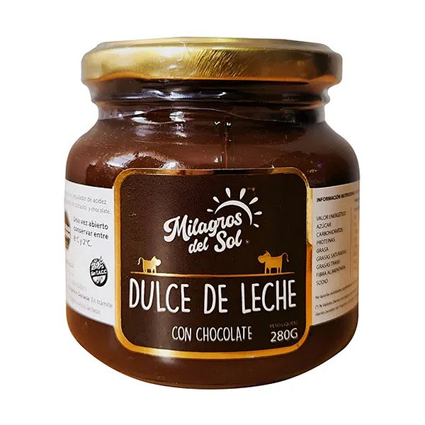 Doce de Leite com Chocolate Milagros del Sol 280g