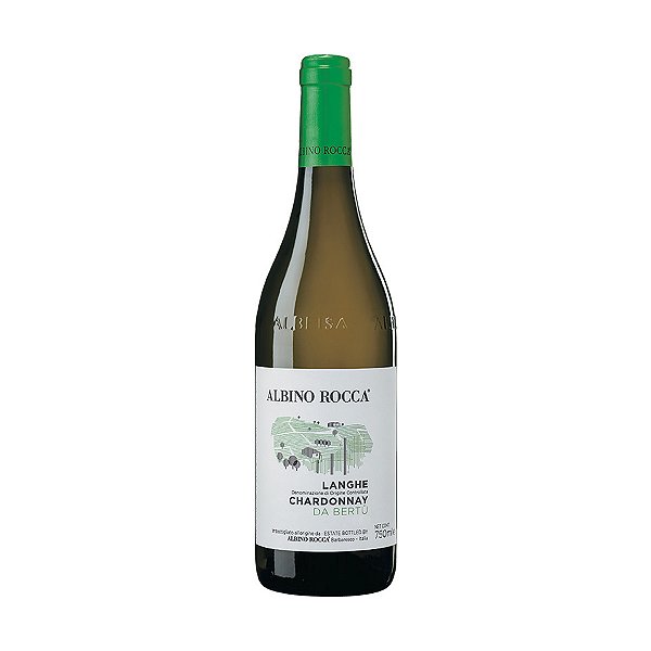 Vinho Branco Seco Albino Rocca Langhe Chardonnay DOCG 750ml