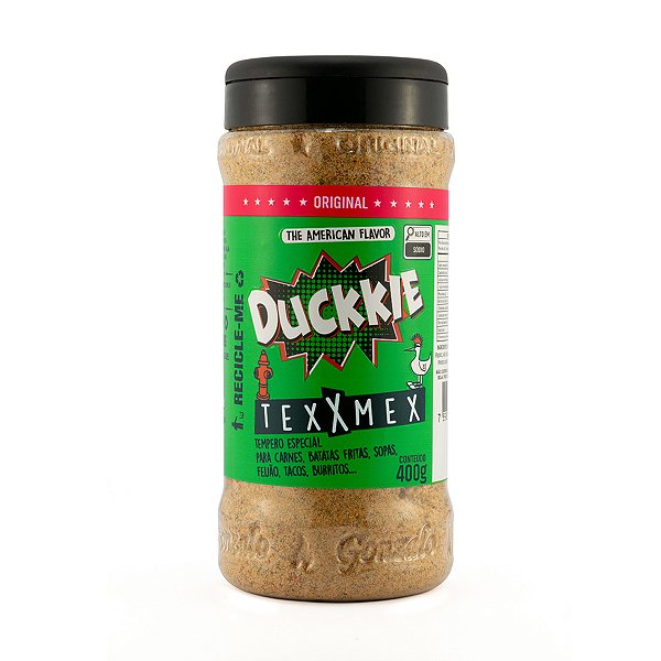 Tempero Especial Texxmex Duckkie 400g