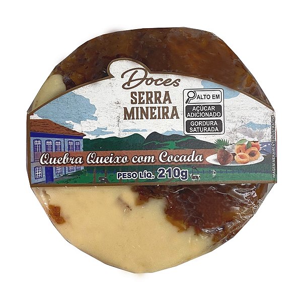 Doce Quebra Queixo com Cocada Serra Mineira 210g