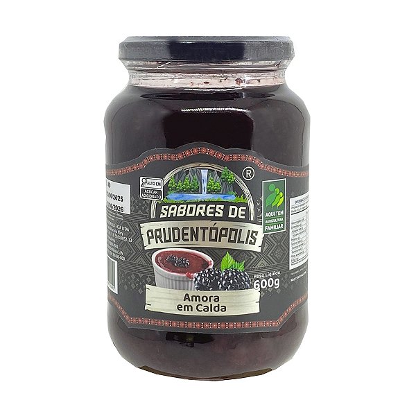 Amora em Calda Sabores de Prudentopolis 600g