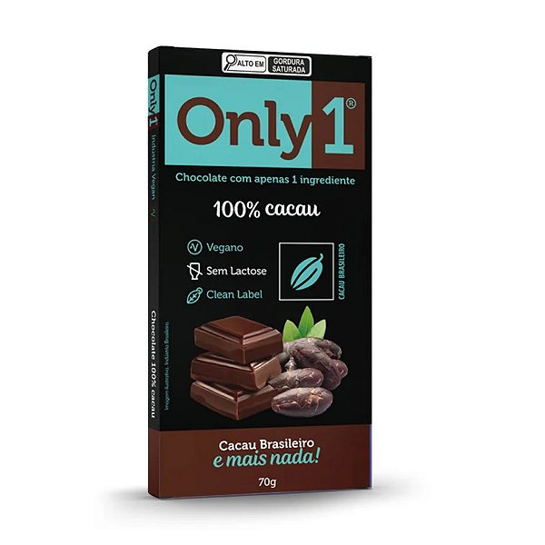 Chocolate Only1 100% Puro 70g