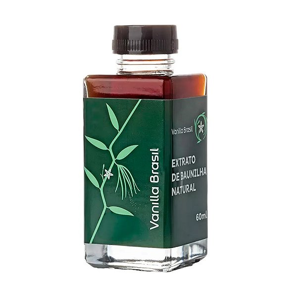 Extrato de Baunilha Natural Vanilla Brasil 60ml