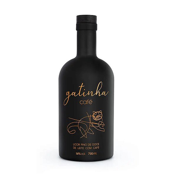 Licor de Doce de Leite com Cafe Gatinha 750ml