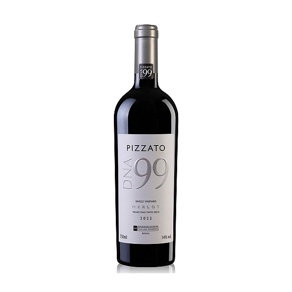 Vinho Tinto Seco Pizzato DNA 99 Single Vineyard Merlot 2022 750ml