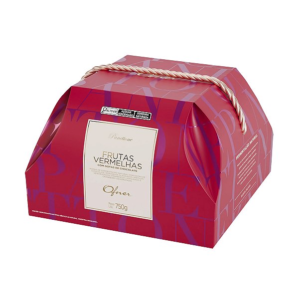 Panettone Genoves Frutas Vermelhas Ofner 750g