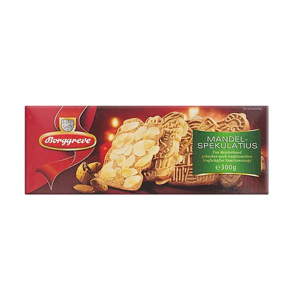 Biscoitos Spekulatius com Amendoas Borggreve 300g