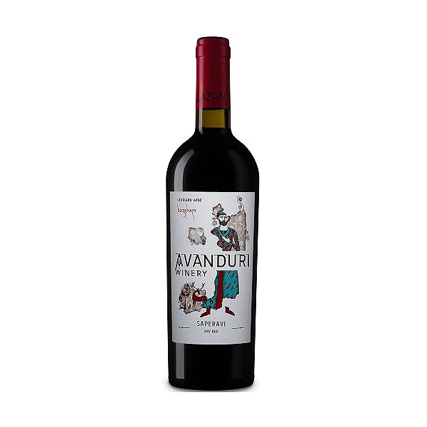 Vinho Tinto Seco Avanduri Saperavi 750ml