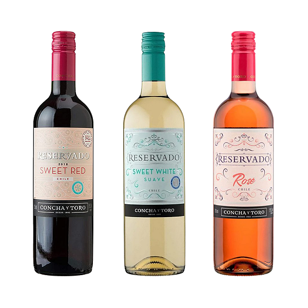 Kit 3 Vinhos Suaves & Doces – Sweet Collection Concha y Toro