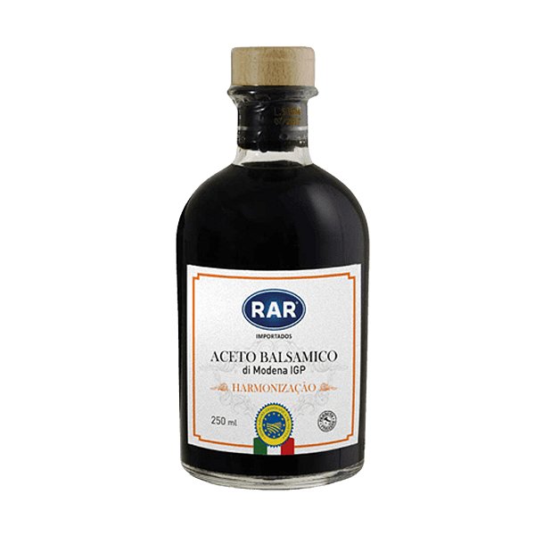 Aceto Balsamico Di Modena Harmoniação sem Corante Caramelo Rar 250ml
