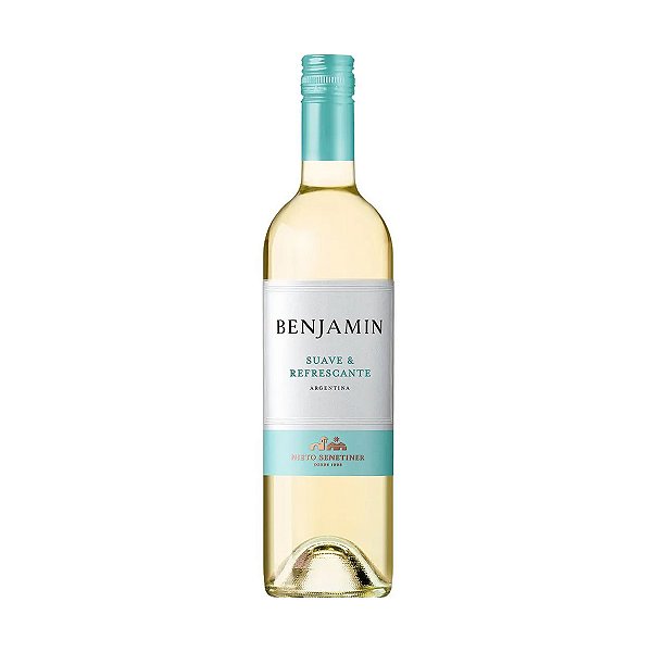 Vinho Branco Suave Benjamin 750ml