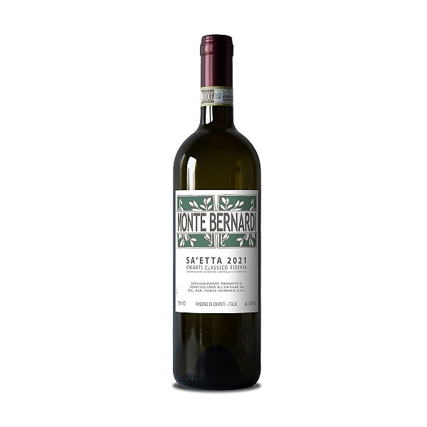 Vinho Tinto Seco Monte Bernardi Sa'etta Chianti Classico 750ml