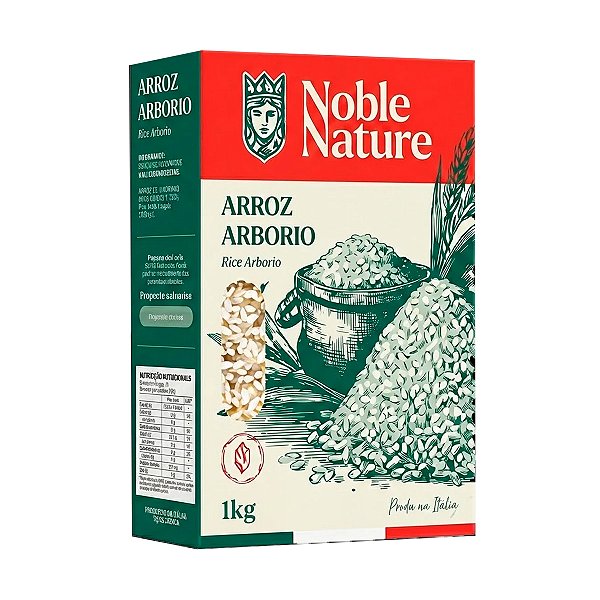 Arroz Arborio Noble Nature 1kg