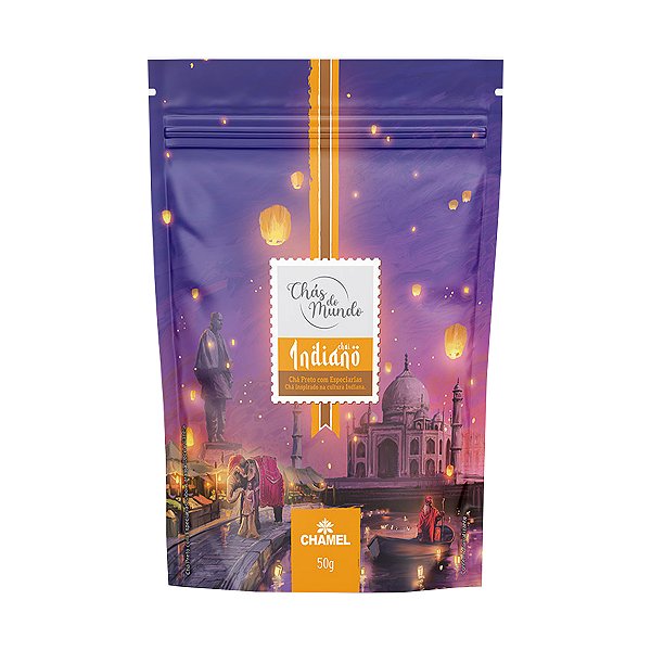 Chá Indiano Pouch Chamel 50g