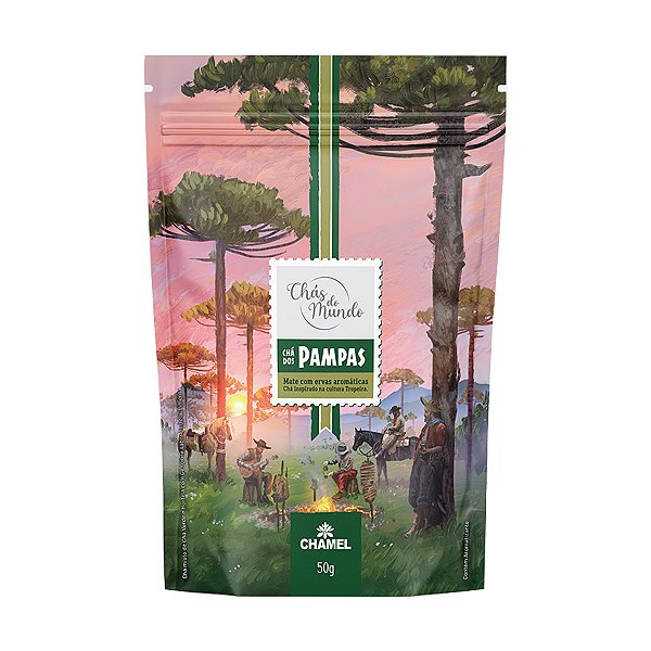 Chá dos Pampas Pouch Chamel 50g