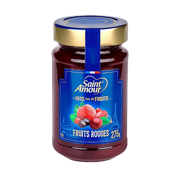 Geleia de Frutas Vermelhas 100% Fruta Saint Amour 275g