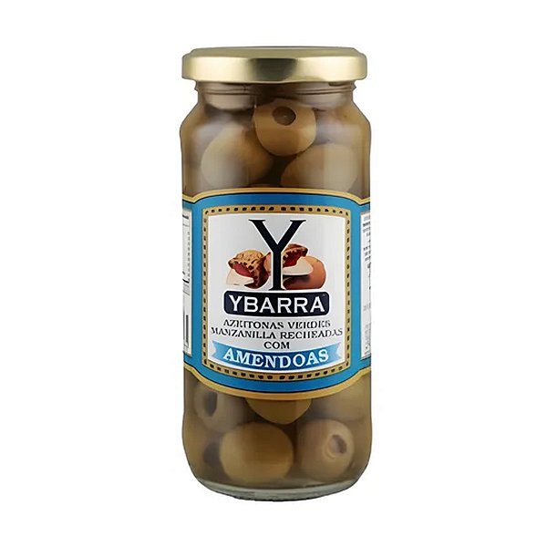 Azeitonas Recheadas com Amendoas Ybarra 142g