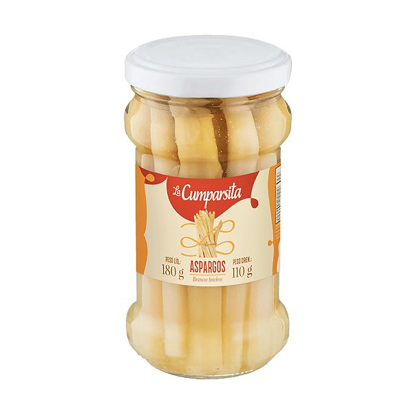 Aspargos Brancos Inteiros La Cumparsita 110g