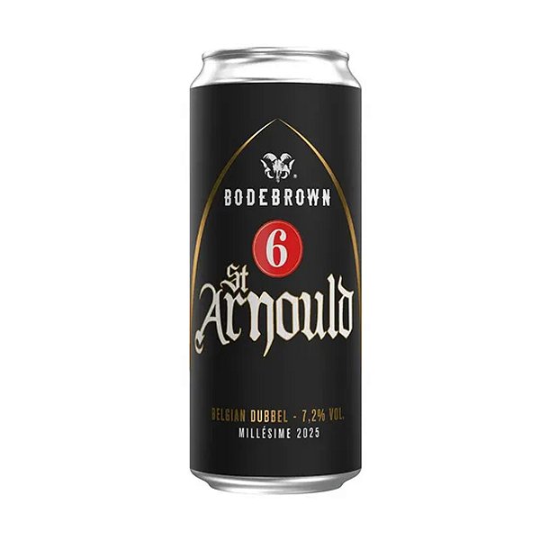 Cerveja Bodebrown St Arnould 6 Belgian Dubbel Lata 470ml