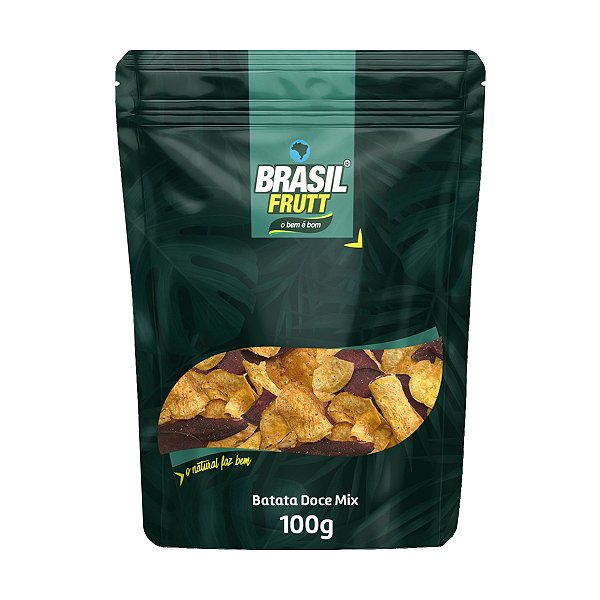 Batata Doce Mix Chips Brasil Frutt 100g