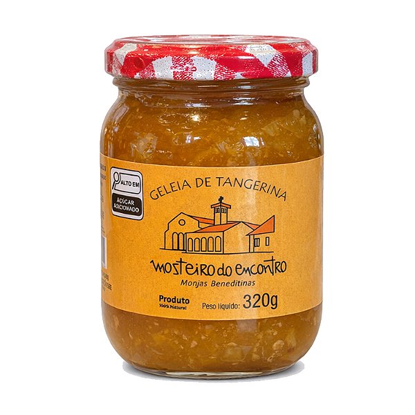 Geleia de Tangerina Monjas Beneditinas Mosteiro do Encontro 320g