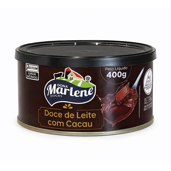 Doce de Leite com Cacau Dona Marlene 400g