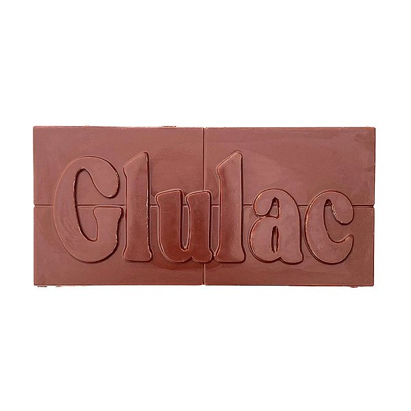 Barra de Chocolate Vegano 60% Cacau Glulac 100g