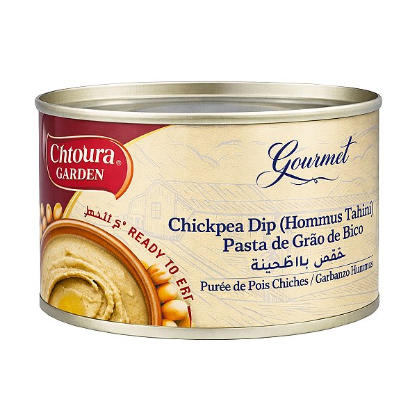 Hommus Pasta de Grao de Bico Chtoura Garden Lata 420g