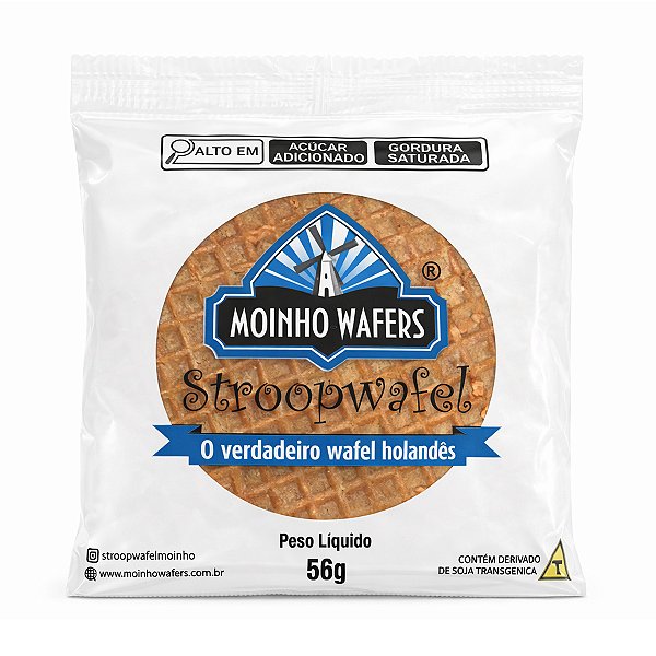 Biscoito Stroopwafel 2 Un Moinho 55g