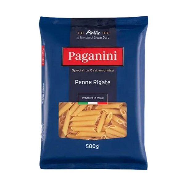 Massa Penne Rigate Paganini 500g