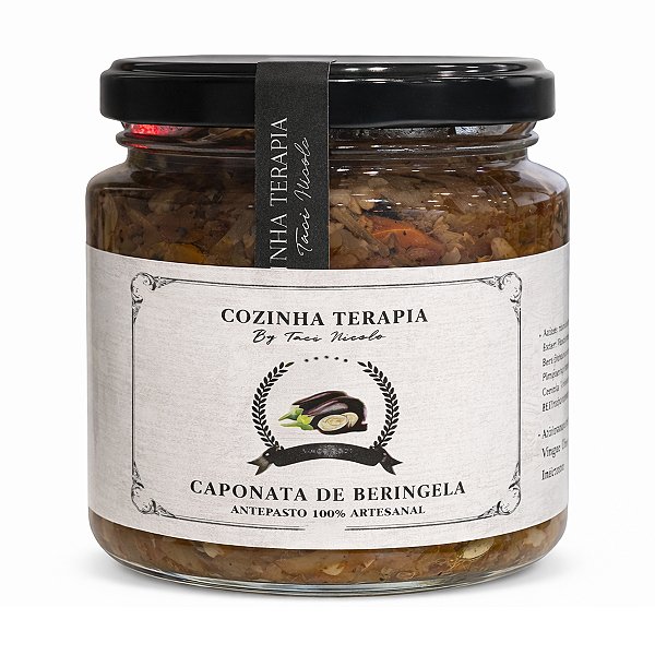 Mini Caponata de Berinjela Cozinha Terapia 120g