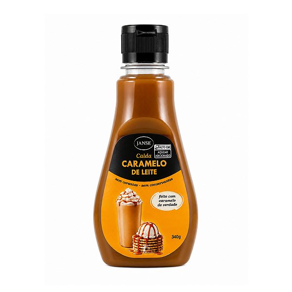 Calda Caramelo de Leite Janse 340g