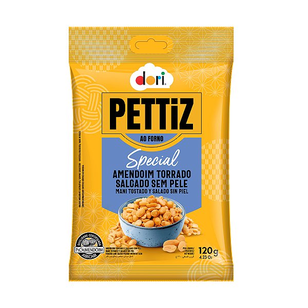 Amendoim Dori Pettiz Torrado e Salgado 120g