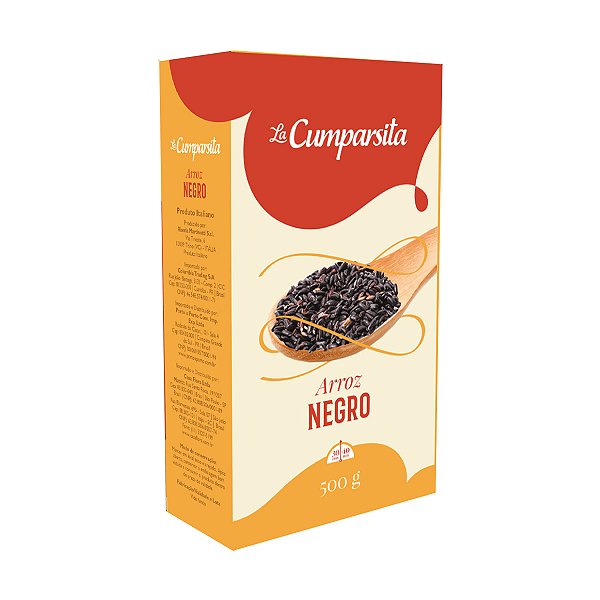 Arroz Negro La Cumparsita 500g