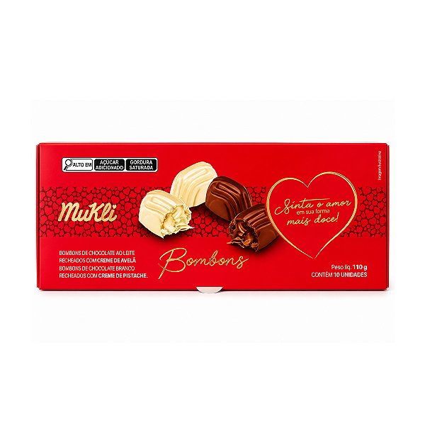 Bombons Pistache e Avela Mukli 110g